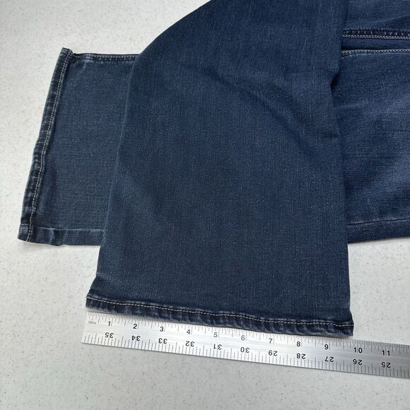 Silver Jeans Womens 24W Elyse Slim Boot Cut Relaxed Blue Denim CowboyWestern EUC - Picture 13 of 14